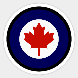 Roundel of the Royal Canadian Air Force Sticker